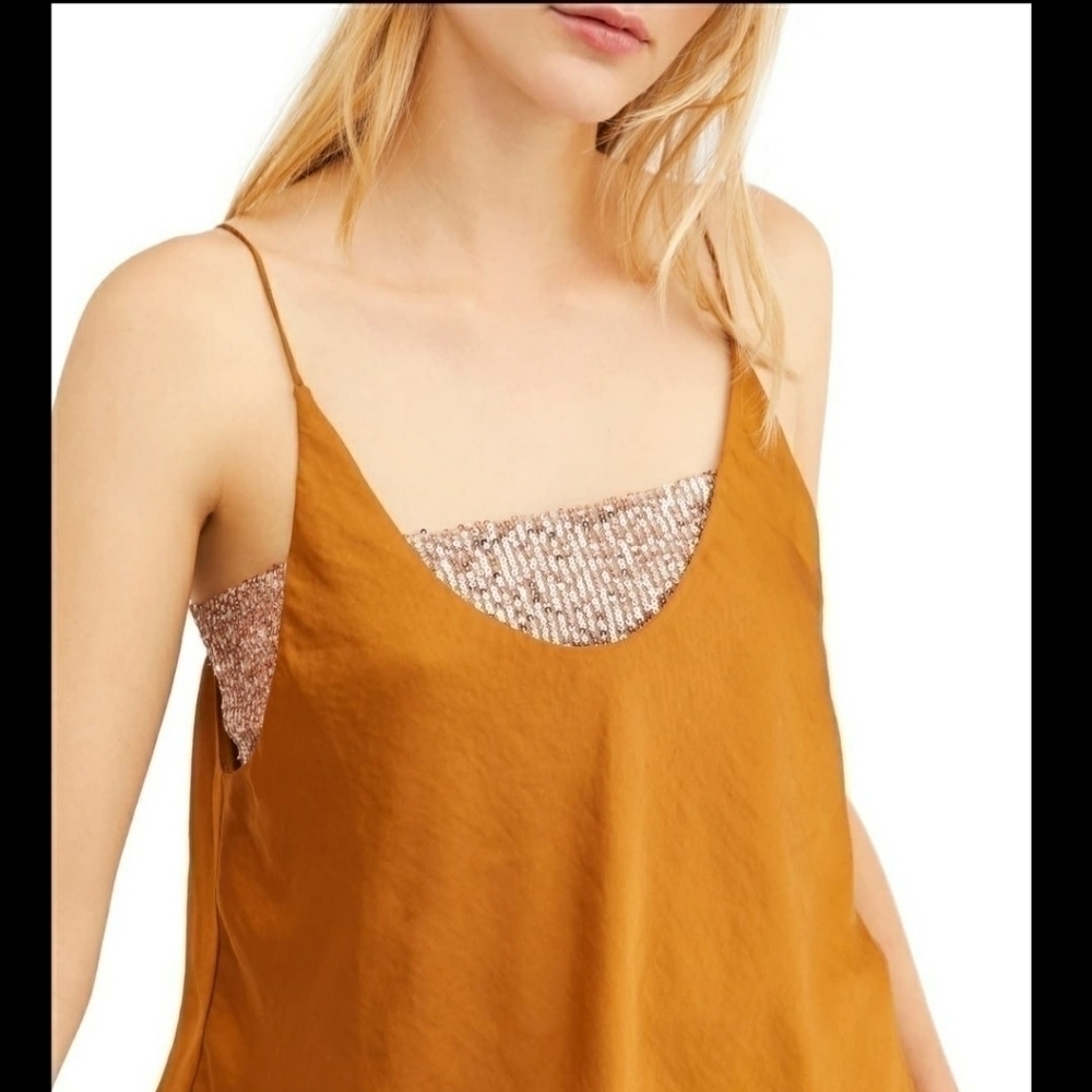 FREE People Turn It On Camisole Amber sz. XS NWT